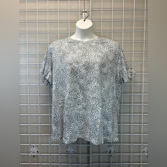 Athleta Animal Print Active Tee - Size 3X - Picture 1 of 2